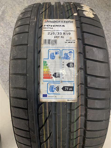 Bridgestone Potenza RE050A 225 35 R19 88Y XL EBay