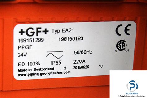 +GF+ 199 185 348 BALL VALVE - Platinum International