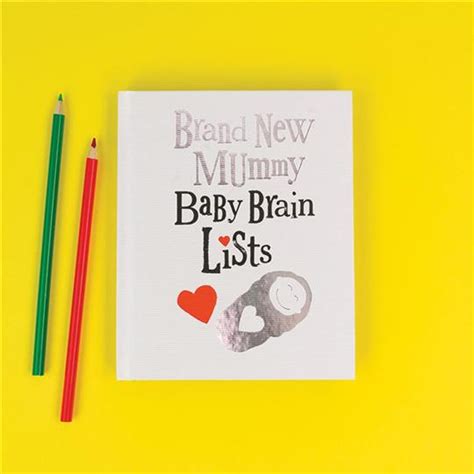 Brightside ‘Baby Brain’ List Book - Babyshower Ireland