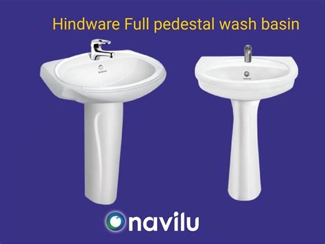 Hindware Half Pedestal Wash Basin