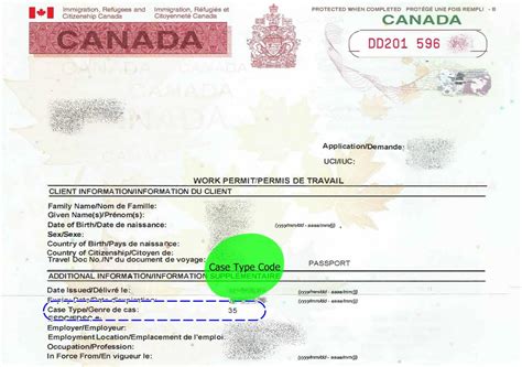 Case Codes Or Noc Codes For A Canadian Work Permit Canada Visa Expert