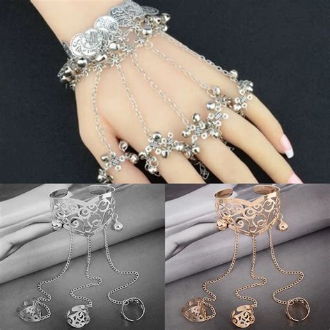 Mode Finger Kette Armb Nder F R Frauen Einfache Multilayer Quaste