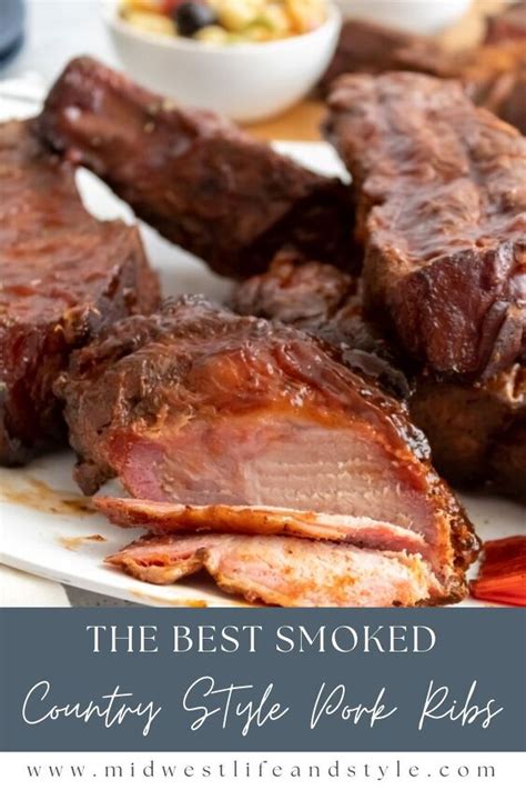 The Best Tender Smoked Country Style Pork Ribs Foodtalk