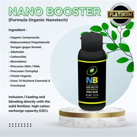 Jual Nano Booster Ml Pupuk Buah Dan Sayur Pupuk Buah Organik