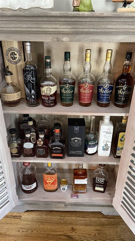 Finally Got A Whiskey Cabinet R Whiskey