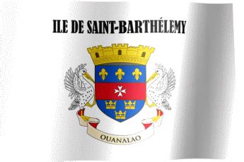 Flag Of Saint Barth Lemy All Waving Flags