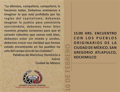 El andar del CIG y Marichuy archivos Página 2 de 13 Congreso