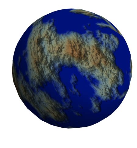 image processing - How to create and export a procedural planet texture ...