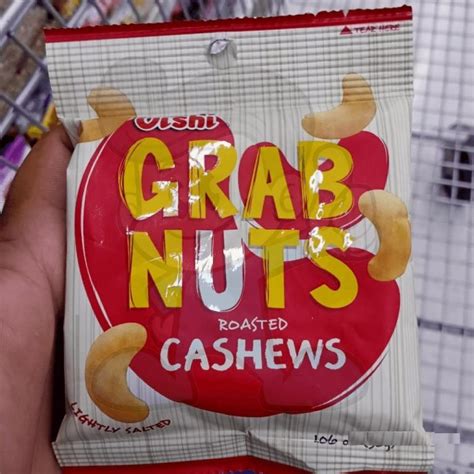 Oishi Grab Nuts Roasted Cashews 10 X 30g Food Drinks Packaged