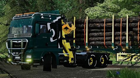 Ls Man Tgx Forest Semi Truck V Farming Simulator Mod