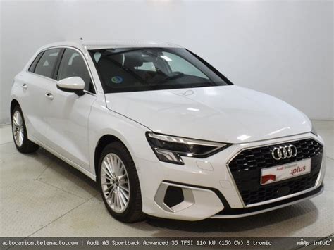 Audi A3 Sportback Advanced 35 TFSI 110 KW 150 CV S Tronic Gasolina