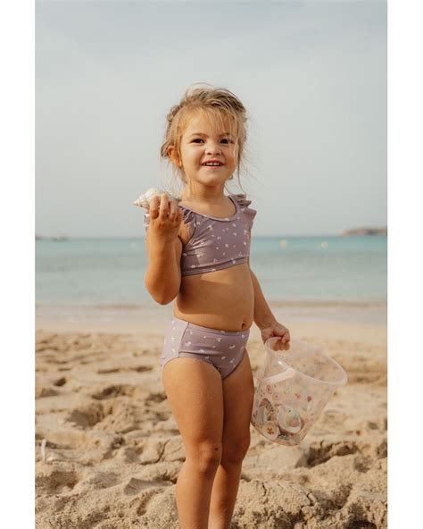 Costume Bikini Bimba Ld Mauve Blossom