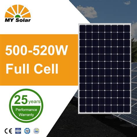 My Solar High Efficiency Harga Panel Surya Watt Watt Solar