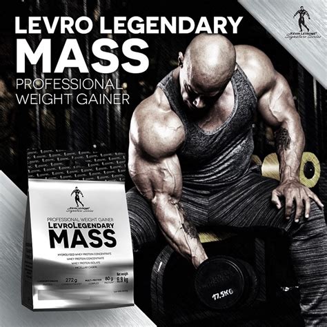 Kevin Levrone Levro Legendary Mass 6800 G Papildai Sportui