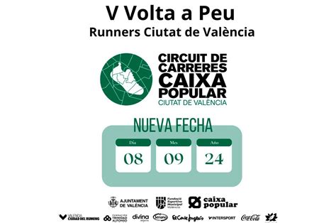 V Volta A Peu Runners Ciutat De Val Ncia Circuit De Carreres Caixa