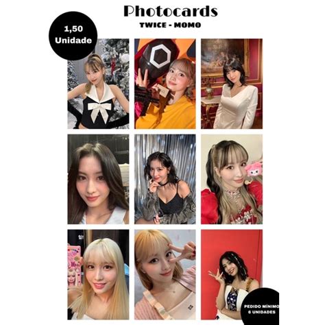 Photocard Kpop Twice Momo Fanmade Shopee Brasil