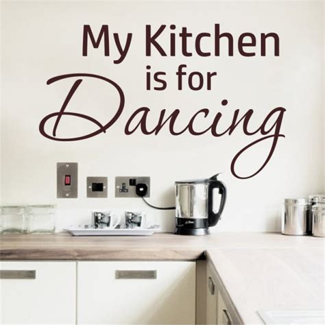 Sticker De Perete My Kitchen Is For Dancing