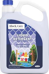 Black Care Premium Liquid Detergent Top Load Washing Machine Dirt