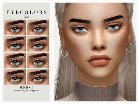 Eyecolors For Both Genders And All Ages Found In TSR Category Sims 4