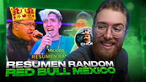 Rodrigo Quesada Reacciona A Resumen Random Red Bull M Xico De El