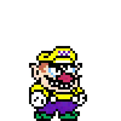 Wario Pixel Art