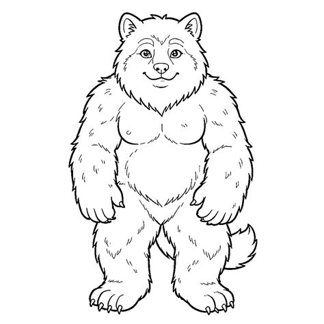 Best Furry Human Coloring Pages Free Printable Pdf