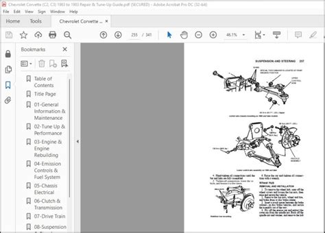 1963 1983 Chevrolet Corvette C3 Repair And Tune Up Guide Manual Pdf