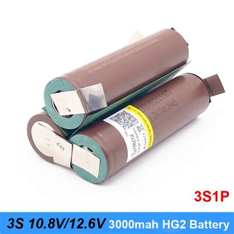 Аккумулятор 18650 hg2 3000mAh 20 ампер для 10,8 v 12,6 v отвертка ...