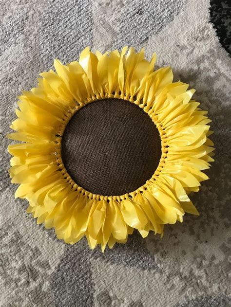 Sunflower With Bee Handkerchief Wreath Artofit