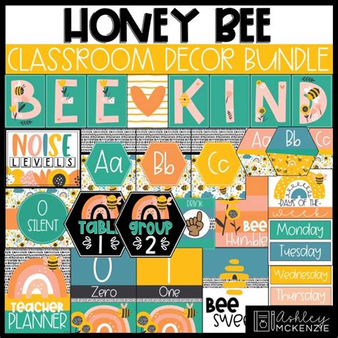 Honey Bee Back To School Bulletin Board Or Classroom Door Decor Easy And Modern Classroom