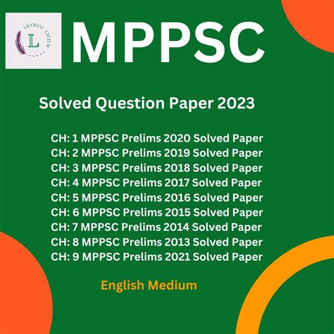 Mppsc Prelims Question Paper Solved Licchavi Lyceum