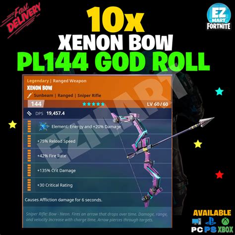 Buy X Xenon Bow Energy Pl In Fortnite Items Offer