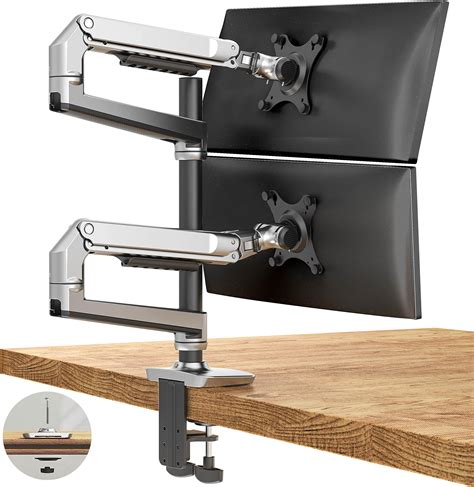 Amazon Avlt Dual Stacked Monitor Arm And Reinforcement Plate