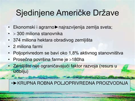 PPT RAZVOJ SVETSKE POLJOPRIVREDE PowerPoint Presentation Free