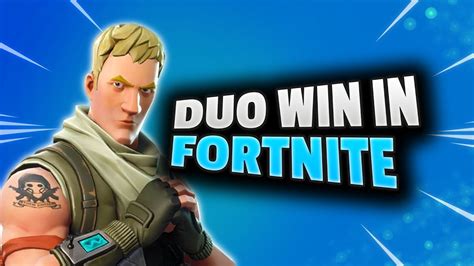 Duo Win In Fortnite YouTube