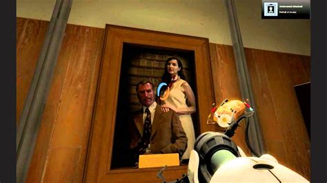 Portal 2 A Portrait Of Cave Johnson And Caroline Youtube