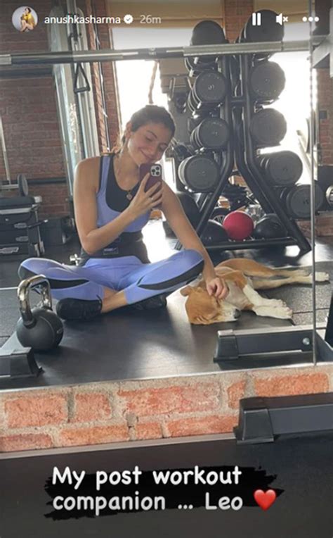 Meet Anushka Sharma's "Post Workout Companion"