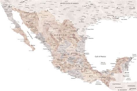 Mexico Map Wallpapers 4k Hd Mexico Map Backgrounds On Wallpaperbat