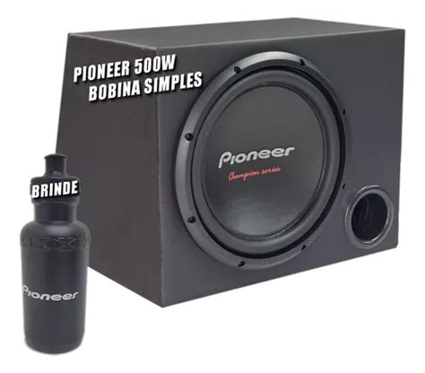 Caixa Subwoofer Pioneer 12 Pol Champion Ts W312s4 Ts W312d4