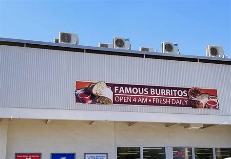 Famous Burritos Made Fresh Daily At Gas Station On Buckeye Phoenix