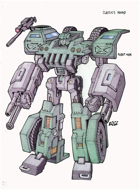 Transformers 4 Hound Concept Art