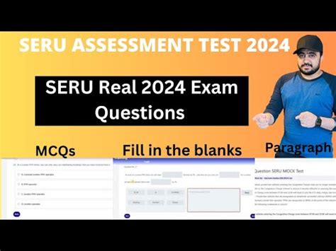 Tfl Seru Real Exam Questions Tfl Seru Assessment Seru