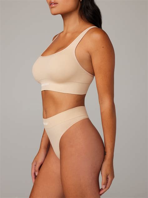 Seamless High Waist Thong Panty In Nude Savage X Fenty France