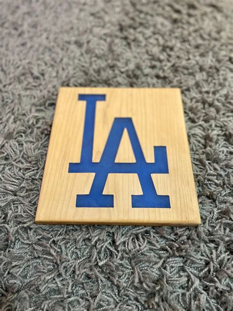 Los Angeles Dodgers Resin Wall Art Etsy