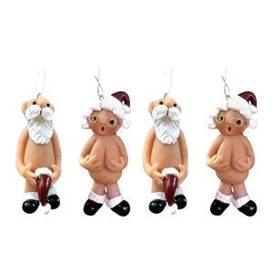 Rude Resin Santa Figurines Naked Santa Mrs Claus Christmas Etsy