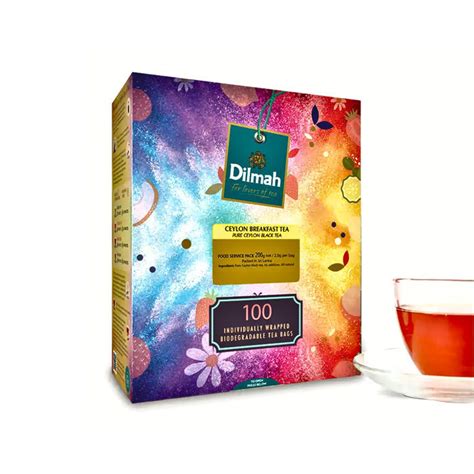 Jual Dilmah Yum Ceylon Breakfast Tea Bag Shopee Indonesia