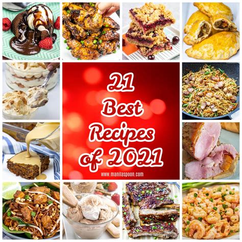 BEST 21 Recipes of 2021 - Manila Spoon