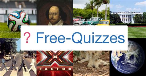 Free Quizzes - Quiz and Discover hundreds of quizzes. 