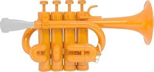 Amazon.com: ZO PC-11 Plastic Piccolo Trumpet, Color: Orange : Musical