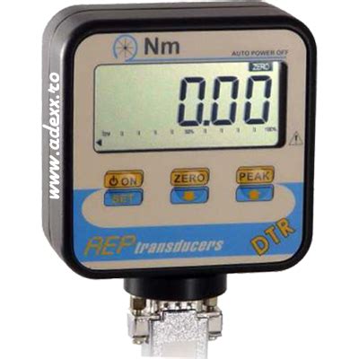 Portable Digital Indicator Dtr From Aep Transducers Adexx